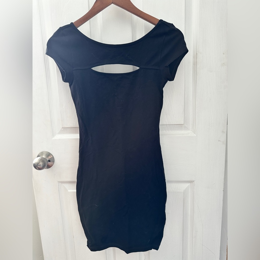 Black Cutout Dress